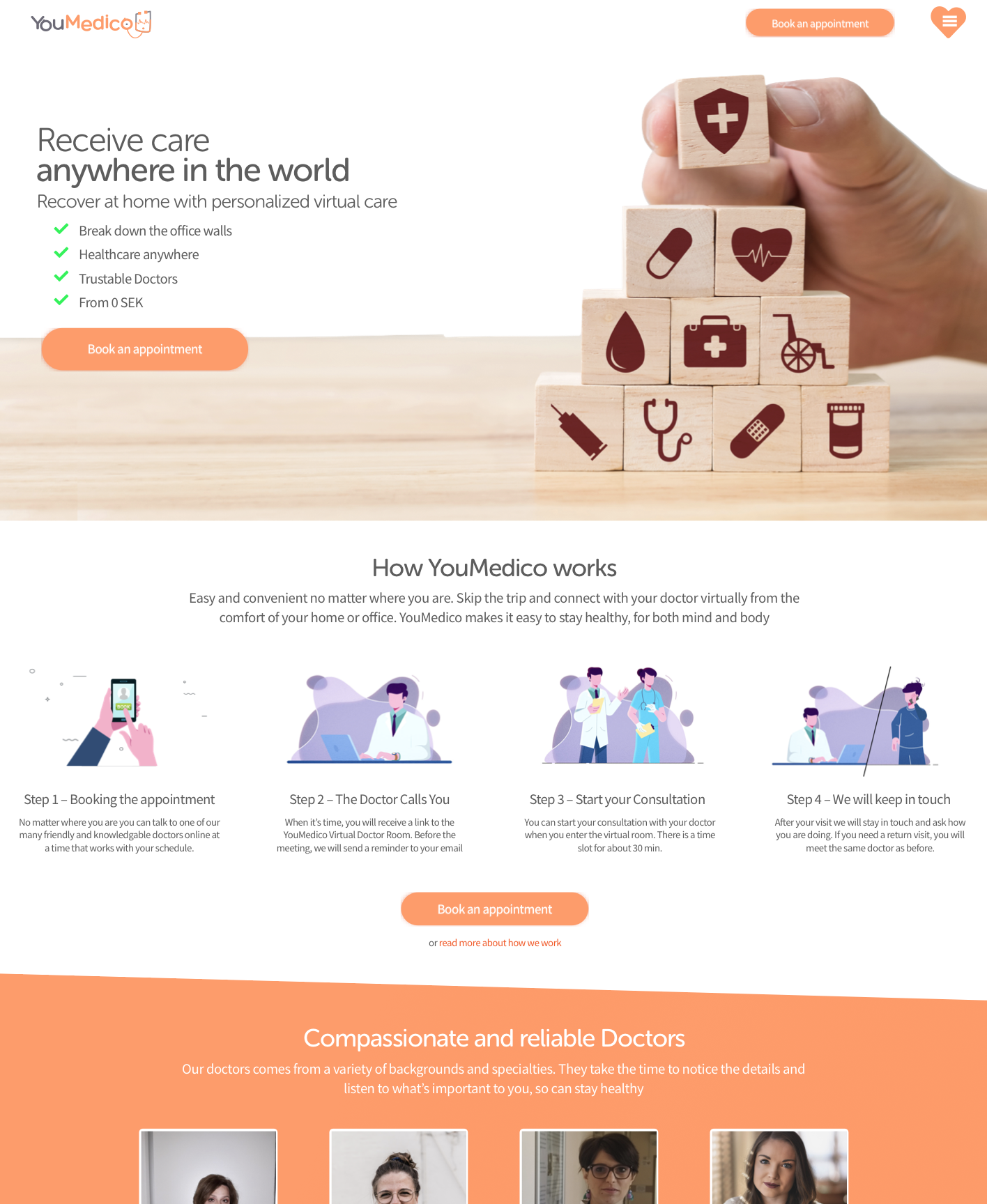 Youmedico · Remote Health Assistance Platform